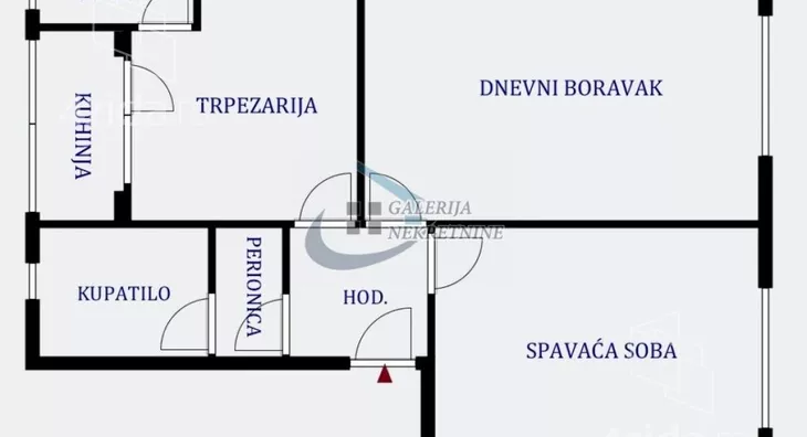 Dvosoban stan | 4zida