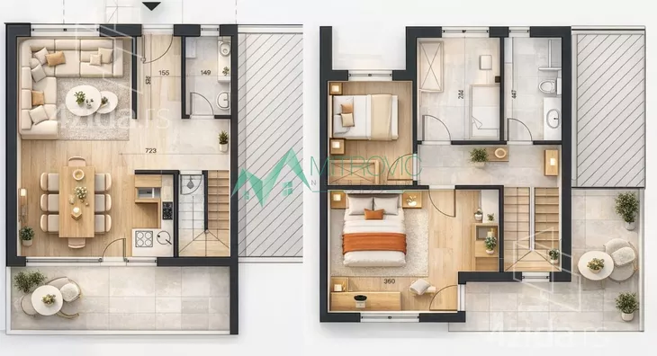 Troiposoban stan | 4zida