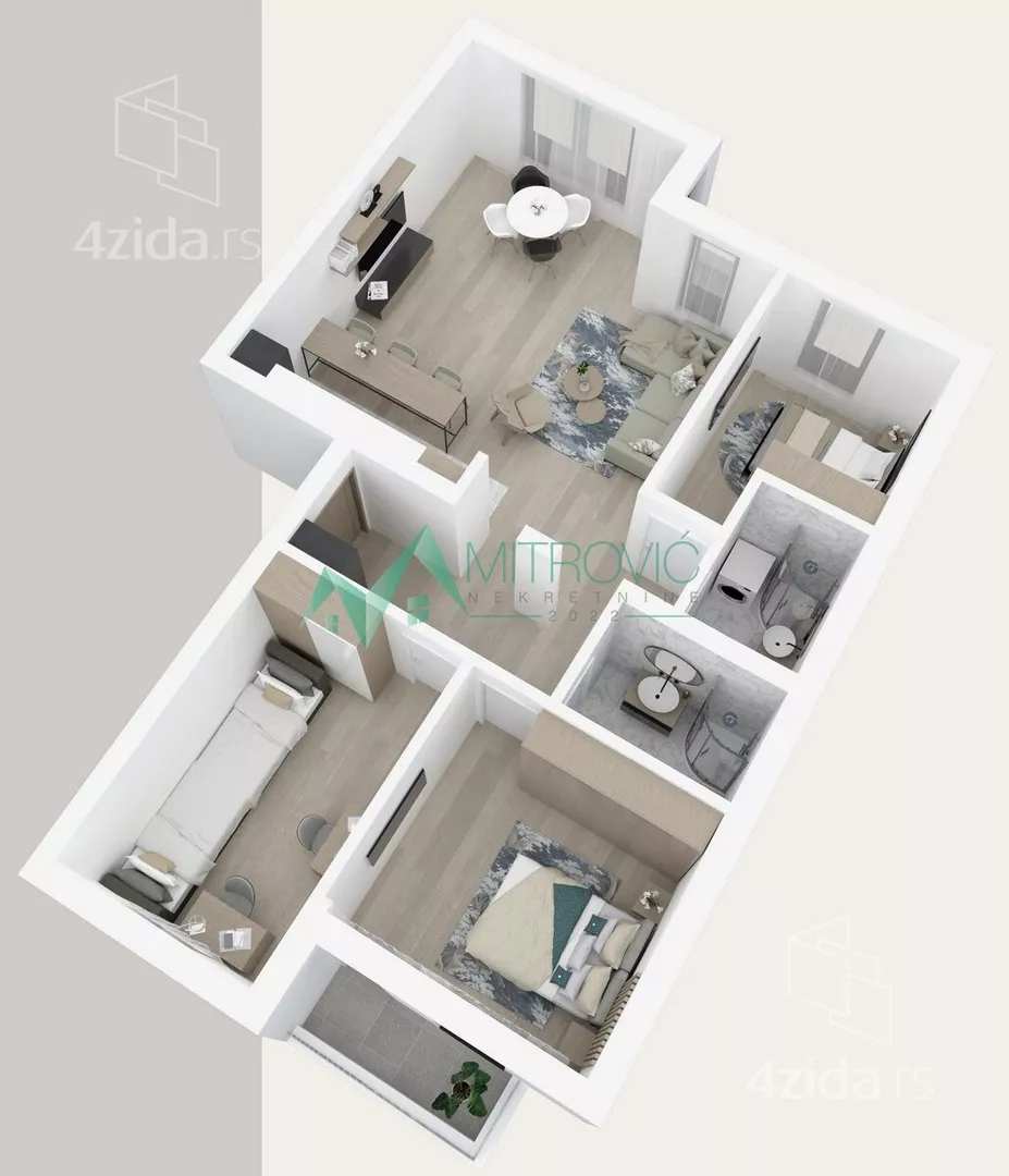 Četvorosoban stan | 4zida