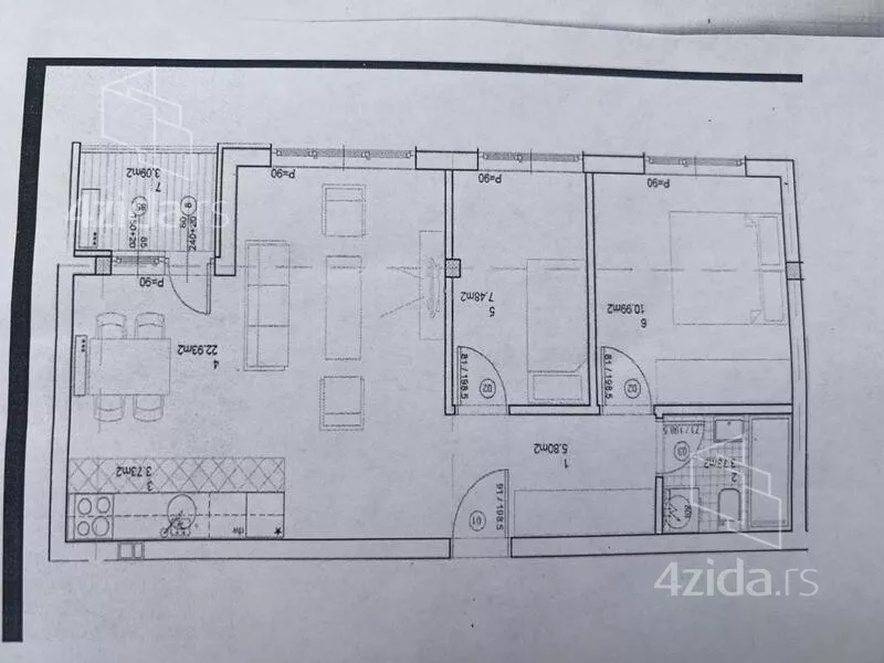 Dvoiposoban stan | 4zida