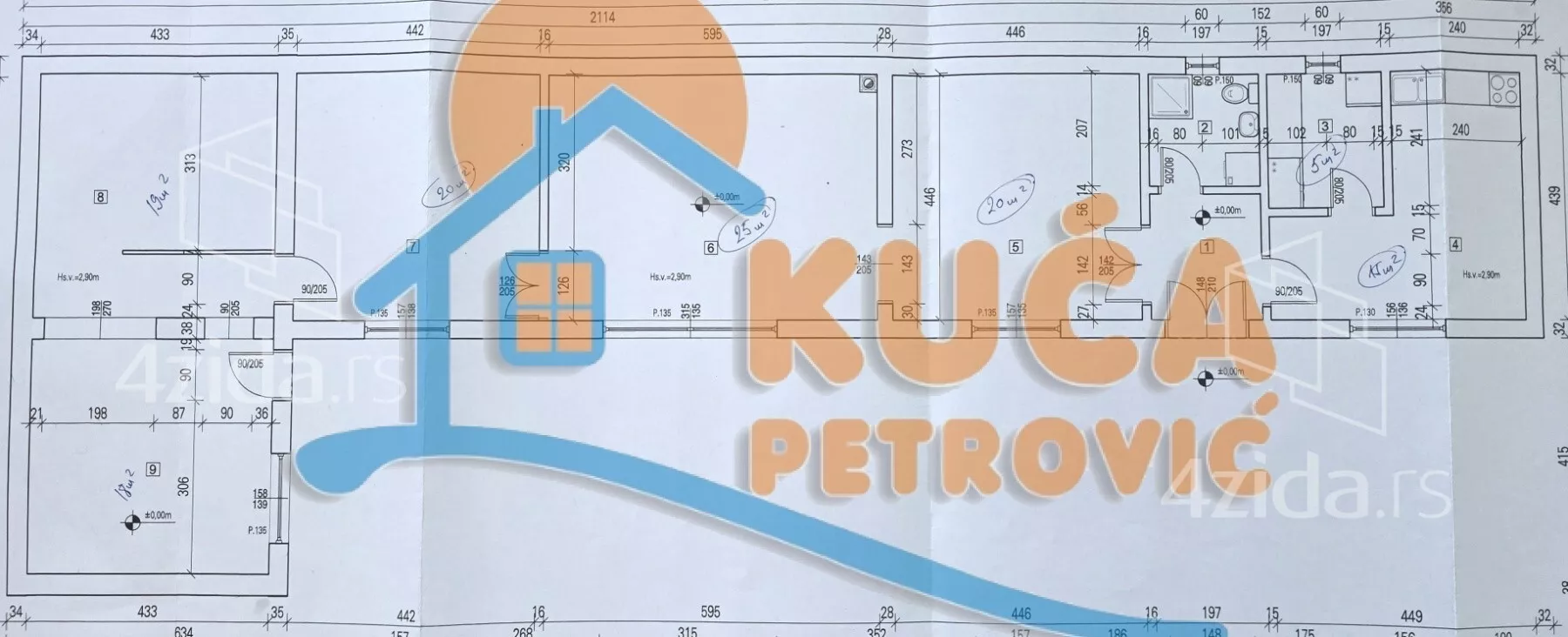 1-etažna kuća | 4zida