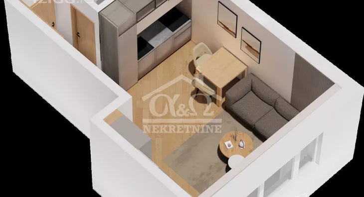 Jednosoban stan | 4zida