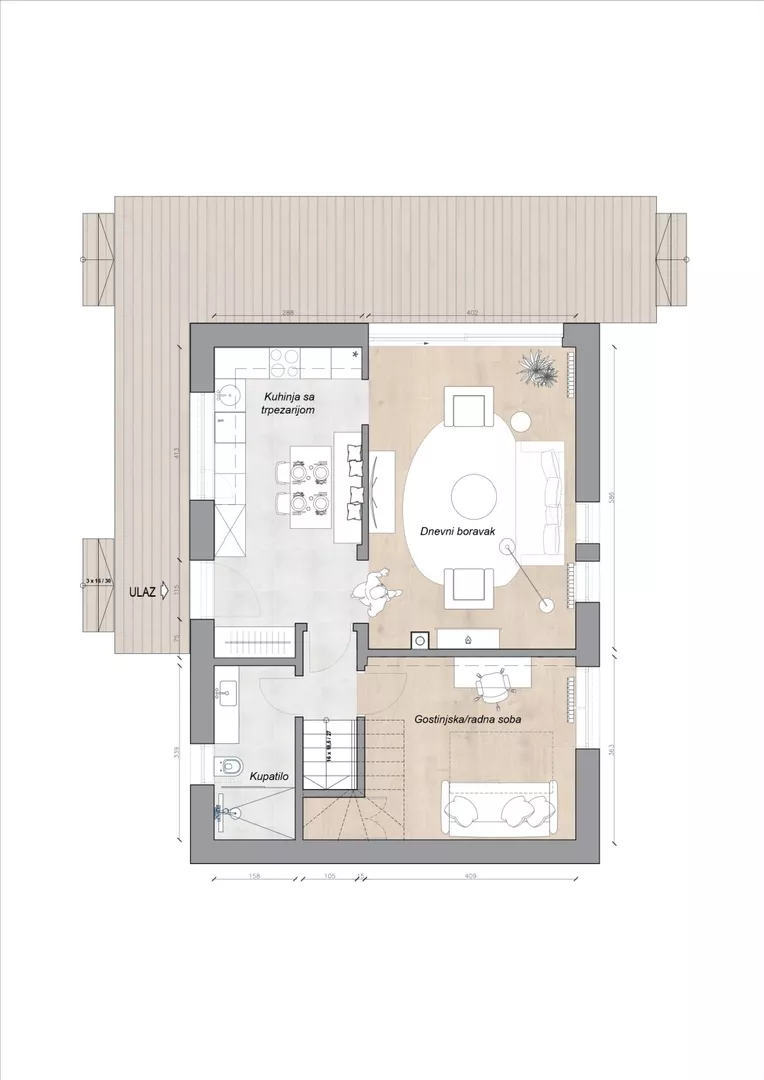 2-etažna kuća | 4zida