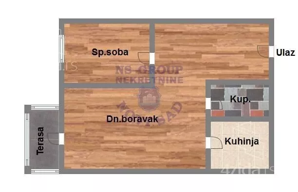 Dvosoban stan | 4zida