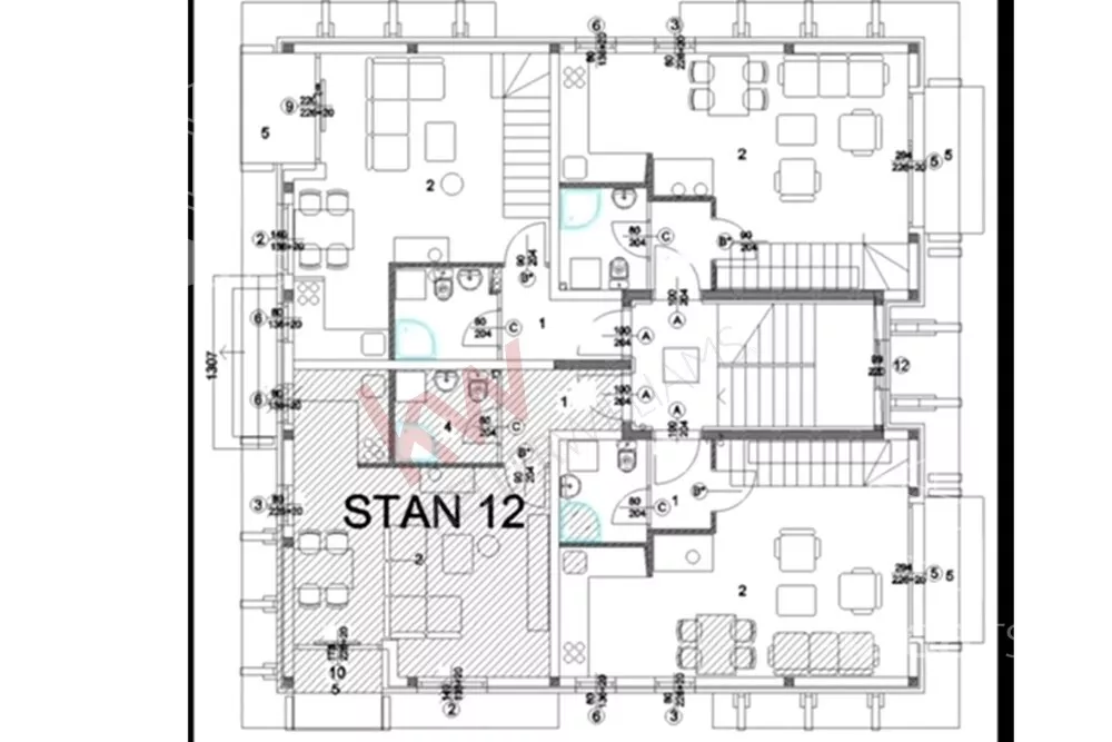 Trosoban stan | 4zida