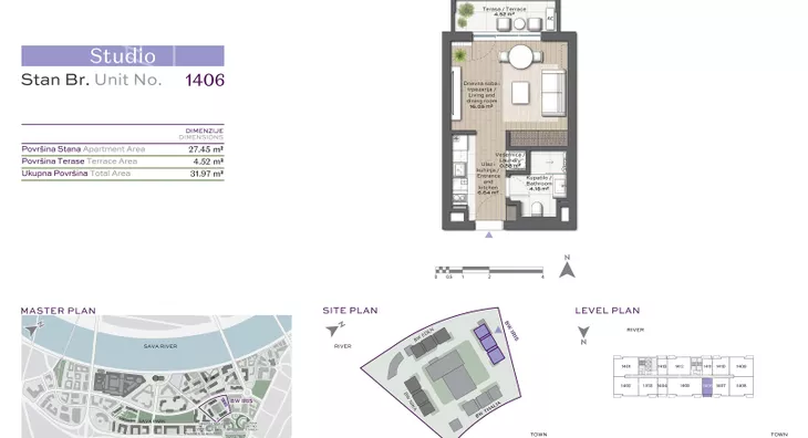 Jednosoban stan | 4zida