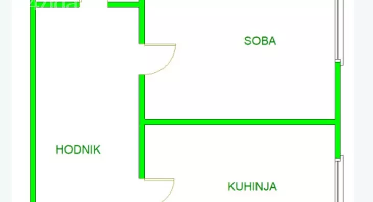 Jednosoban stan | 4zida