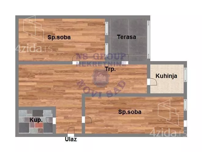 Dvosoban stan | 4zida