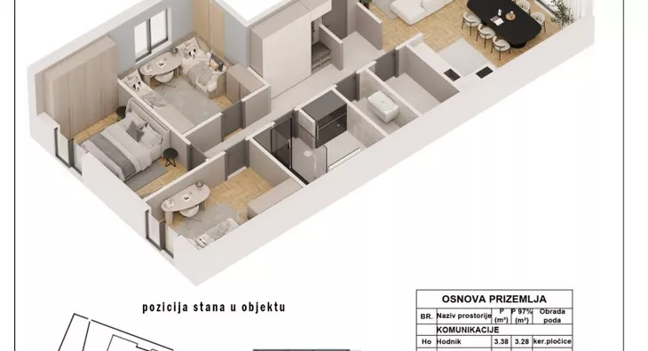 Četvorosoban stan | 4zida