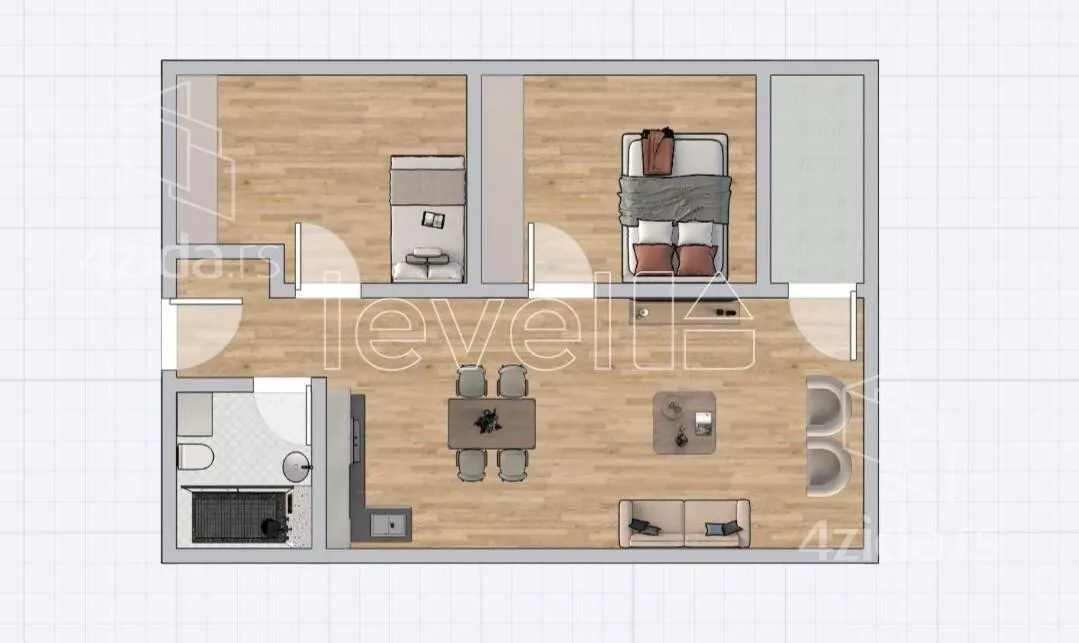 Trosoban stan | 4zida