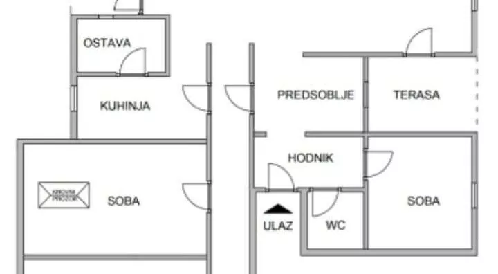 Trosoban stan | 4zida