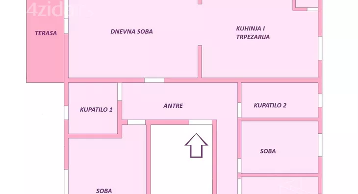 Četvorosoban stan | 4zida