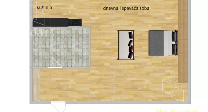 Jednosoban stan | 4zida