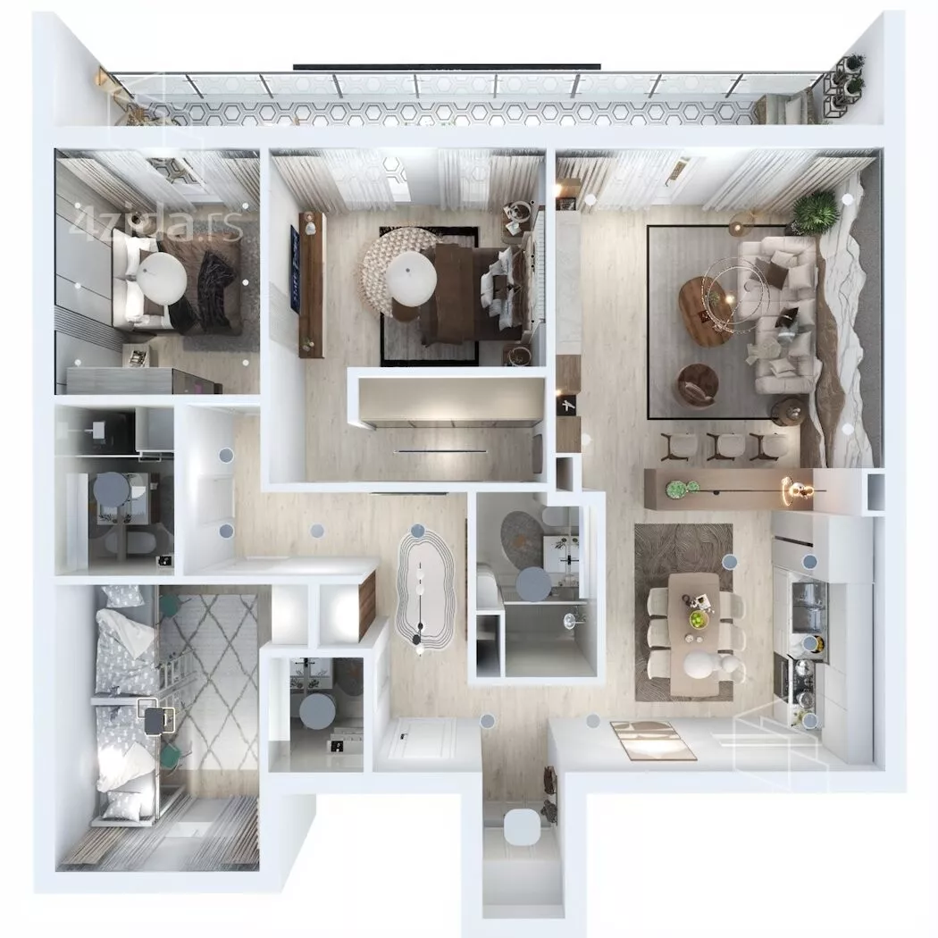 Četvorosoban stan | 4zida