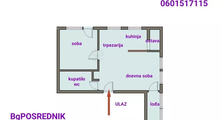 Dvosoban stan | 4zida