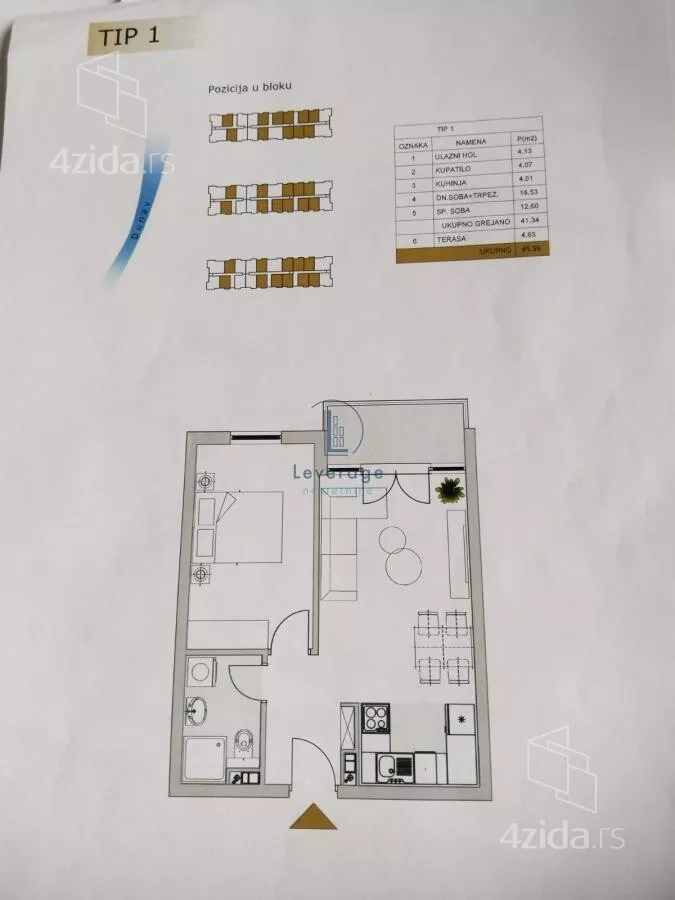 Dvosoban stan | 4zida