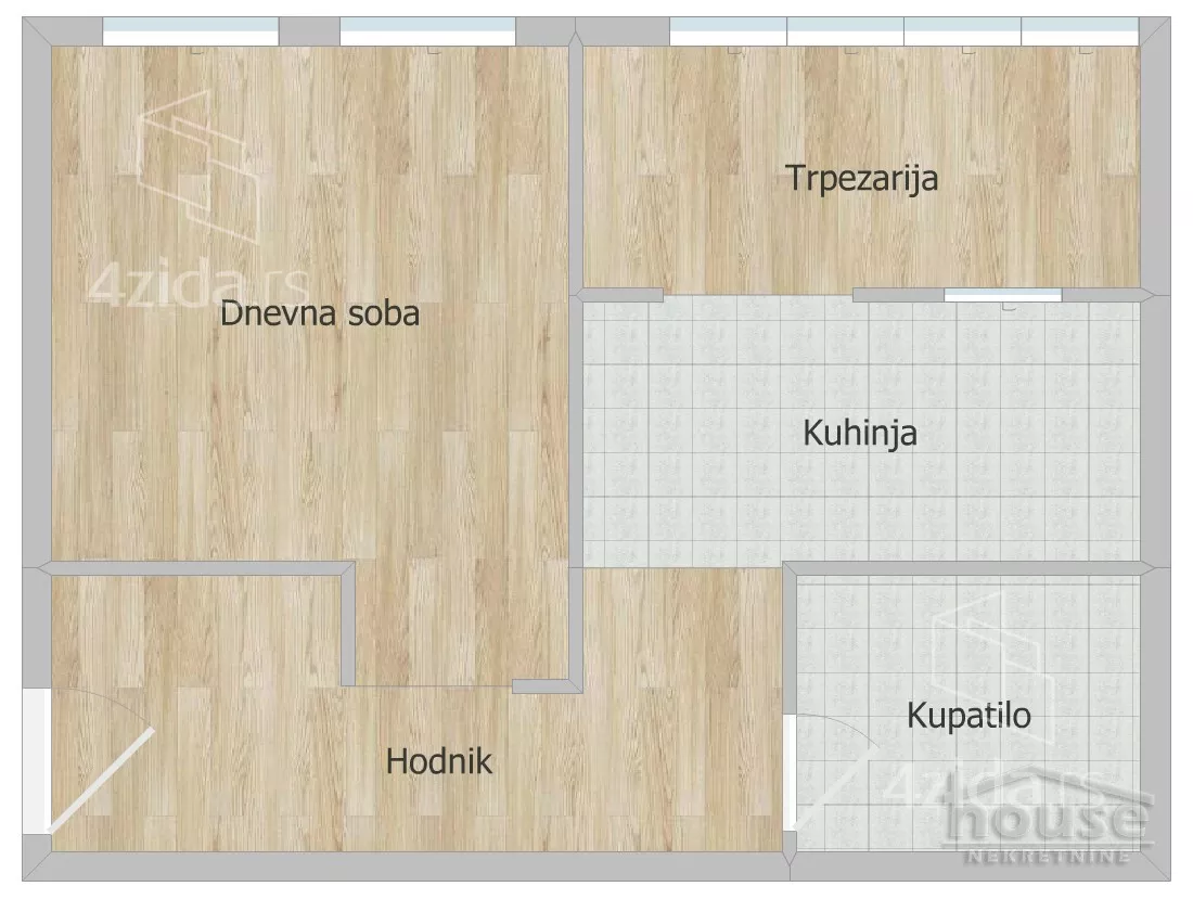 Jednosoban stan | 4zida