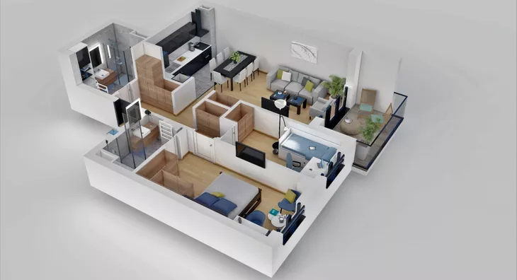 Dvoiposoban stan | 4zida