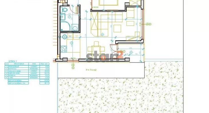 Dvoiposoban stan | 4zida