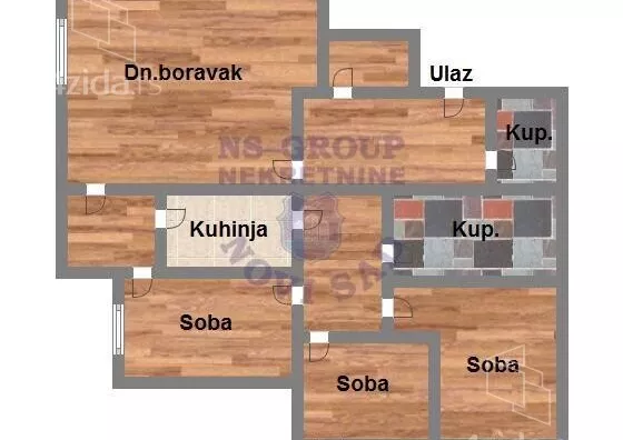 Troiposoban stan | 4zida