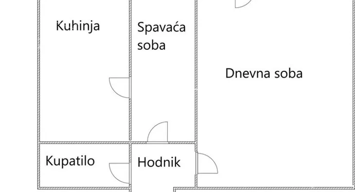 Jednoiposoban stan | 4zida