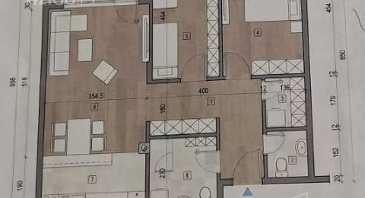 Trosoban stan | 4zida