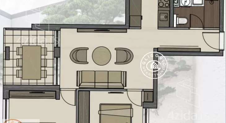 Dvoiposoban stan | 4zida