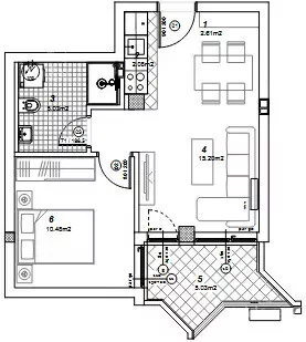 Dvosoban stan | 4zida