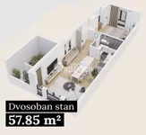 Dvosoban stan | 4zida