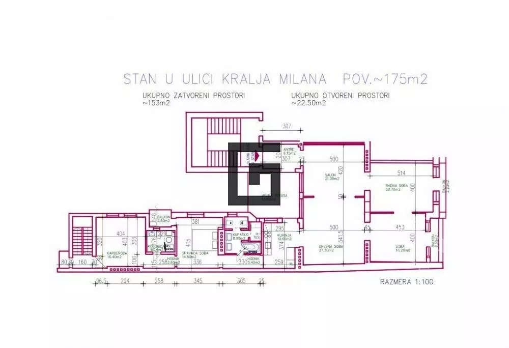 Šestoiposoban stan | 4zida