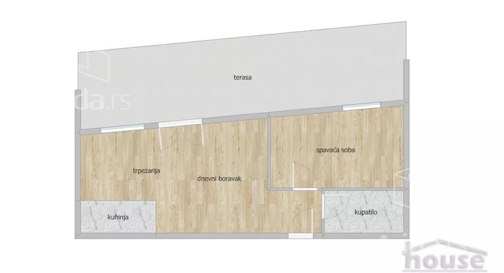 Dvosoban stan | 4zida