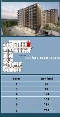 Jednoiposoban stan | 4zida