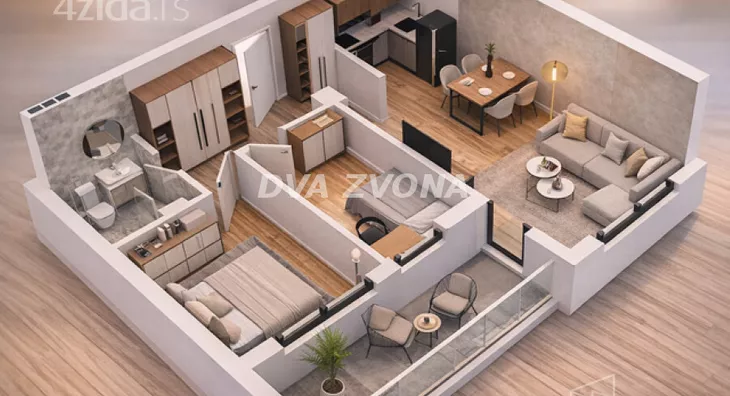 Trosoban stan | 4zida