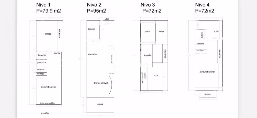 4-etažna kuća | 4zida