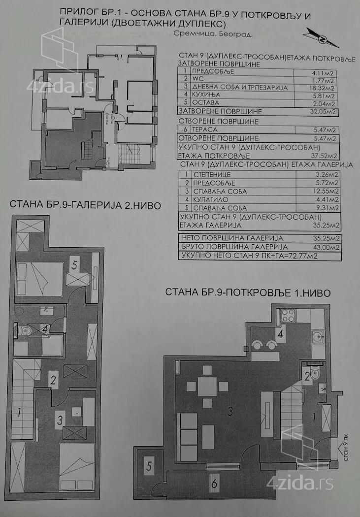 Trosoban stan | 4zida