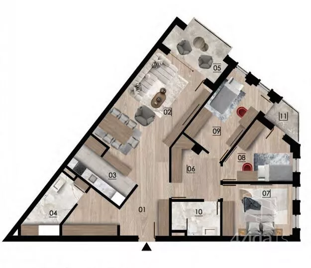 Četvorosoban stan | 4zida