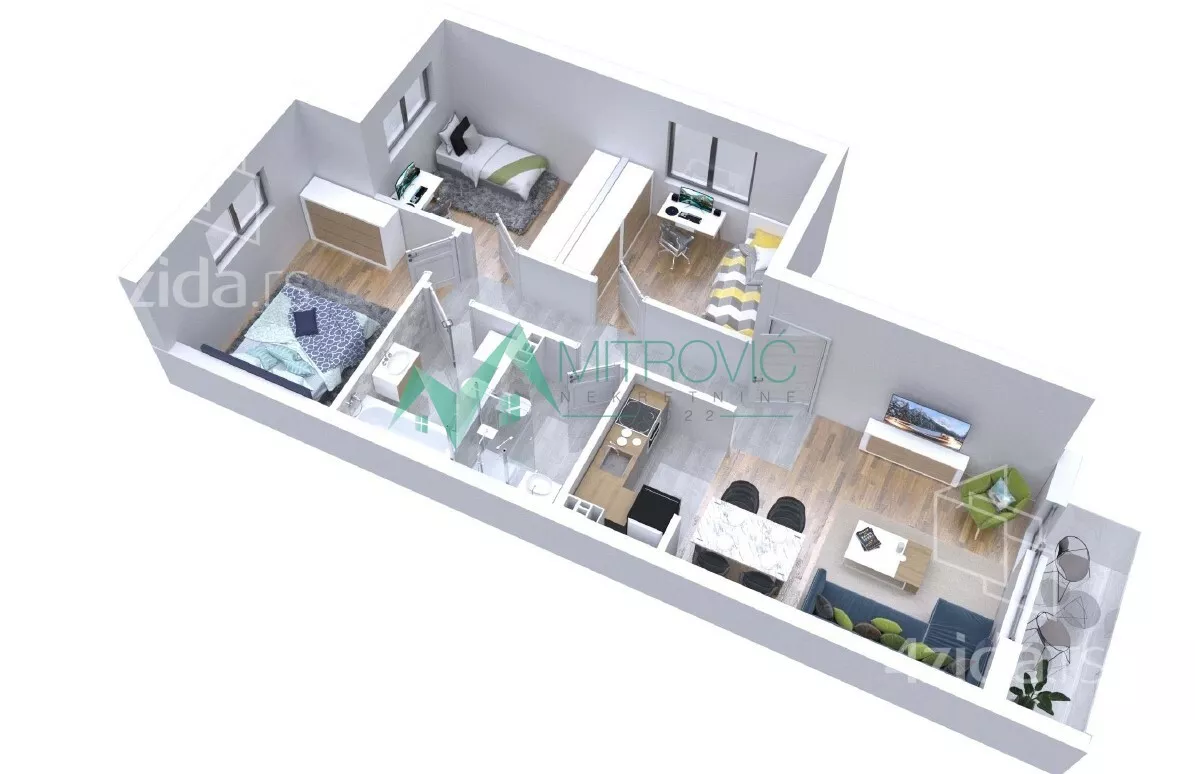 Četvorosoban stan | 4zida