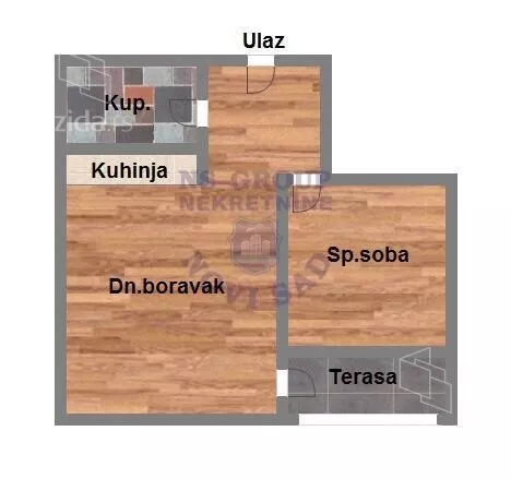 Dvosoban stan | 4zida