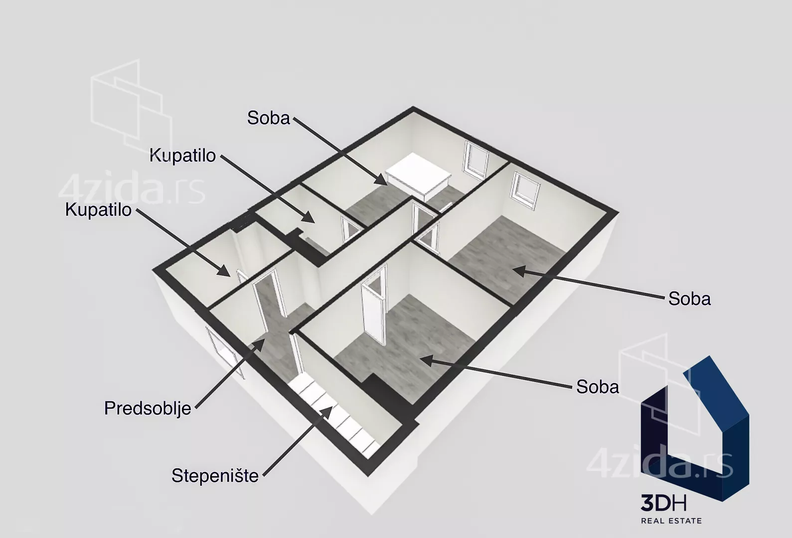Četvorosoban stan | 4zida
