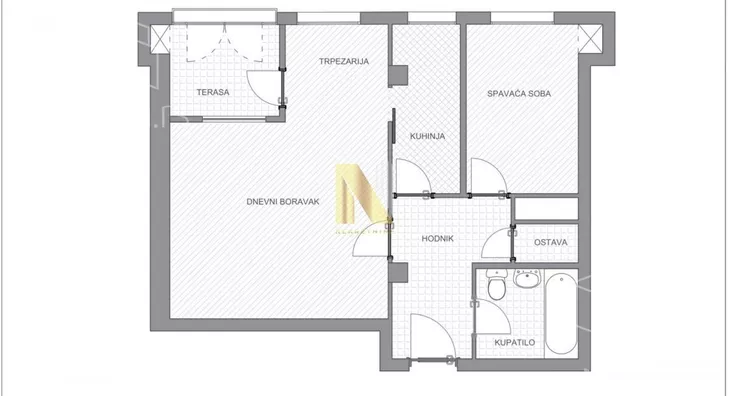 Dvosoban stan | 4zida