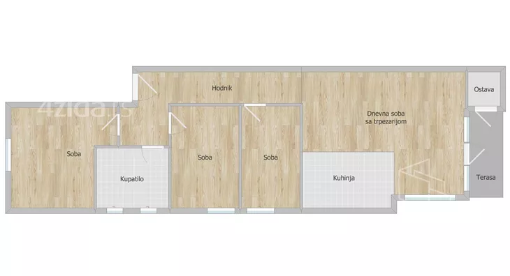 Četvorosoban stan | 4zida