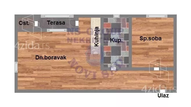 Dvosoban stan | 4zida