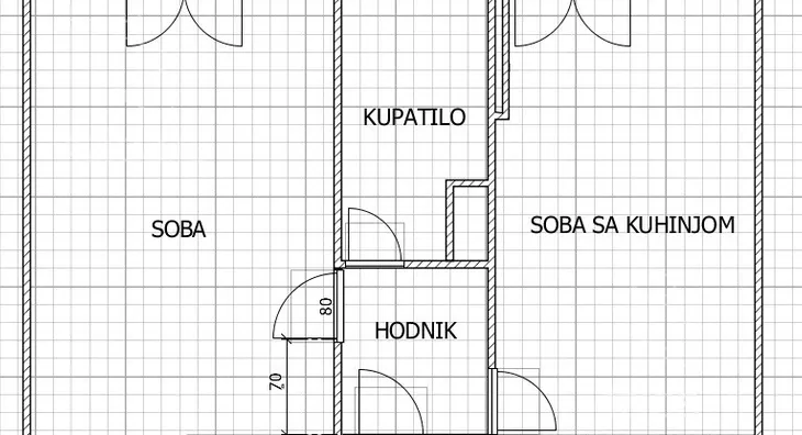 Jednoiposoban stan | 4zida