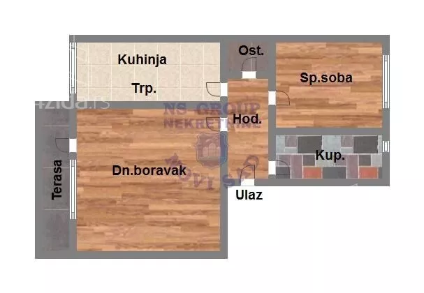 Dvosoban stan | 4zida