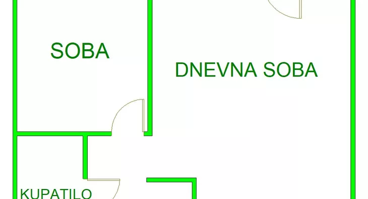 Jednoiposoban stan | 4zida