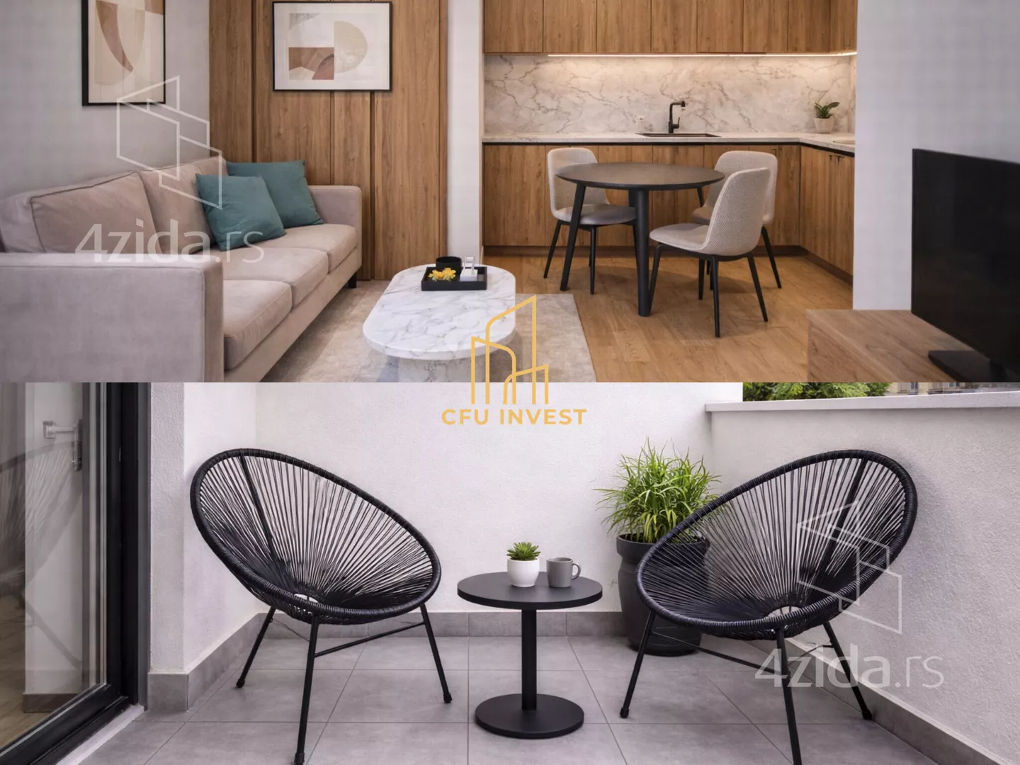 Dvosoban stan | 4zida