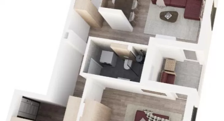 Dvosoban stan | 4zida