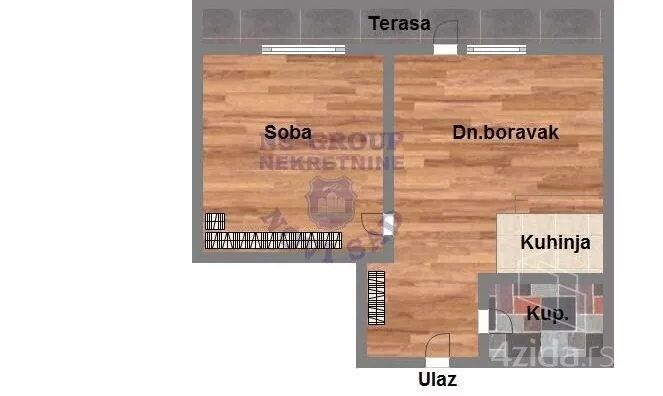 Dvosoban stan | 4zida