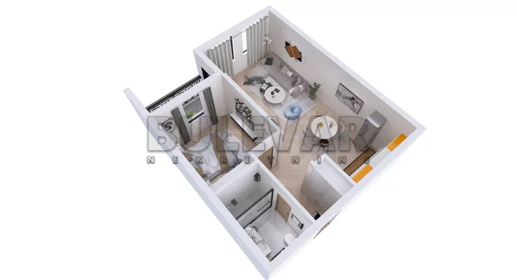 Dvosoban stan | 4zida