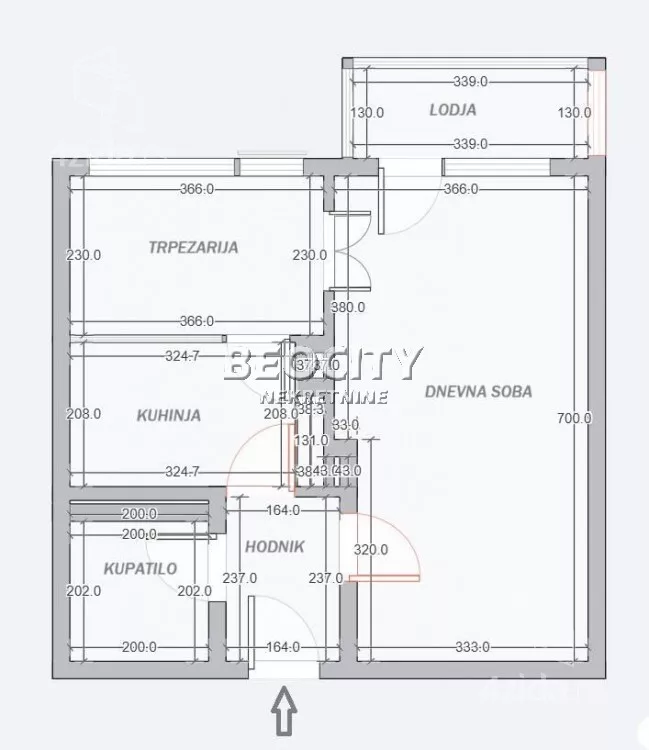Jednosoban stan | 4zida